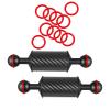 2PCS Carbon Fiber Float Arm & 10Packs Silicone O-Ring view 1
