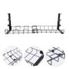 Gadpiparty Under Desk Cable Organizer Tray Durable Cord Management for Tidy Workspaces Storage for Cables and Wires for Home and Office Use Black Color view 2