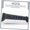 HOMSFOU 2pcs USB Hub Compatible Five-Port USB Expander for Fast Data Transfer Desktop Hub Splitter Adapter for Gaming Accessories and Charging Needs view 2
