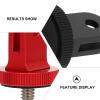 ARTIBETTER Universal Tripod Mount Adapter Screw 1/4 Inch Thread CNC Aluminum Alloy Camera Mount Plate Compatible with Selfie Sticks and Camera Accessories for Stable Photography view 3