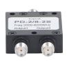 Coaxial Cable Splitter, 2 to 8 GHz Stainless Steel 50 Rf Power Divider, 2 Way Rf Power Splitter with SMA Female Connector for Antenna Systems and RF Applications view 3