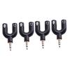 4pcs Cable Head Male to Female y Splitter Cable Head Audio Splitter for Phone Microphone Computer High Conductivity Portable Design view 1