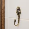 TUTURA LUTSS Pharaoh Decorative Hanging Brass Metal Wall Hook. Handmade. for Living Room Bathroom Badroom Kids Room. Rack Hangers. Home Interior Design. Egypt Style view 2