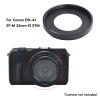 Metal EW-43 Lens Hood Durable Aluminum Alloy Lens Shade Replacement Repair Accessory for EF-M 22mm F/2STM Lens Lens Compatibility view 2
