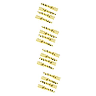 16pcs Stereo Cable Adapter Headphone Jack Extender Audio Adapter for Headphones Speaker Audio Converter