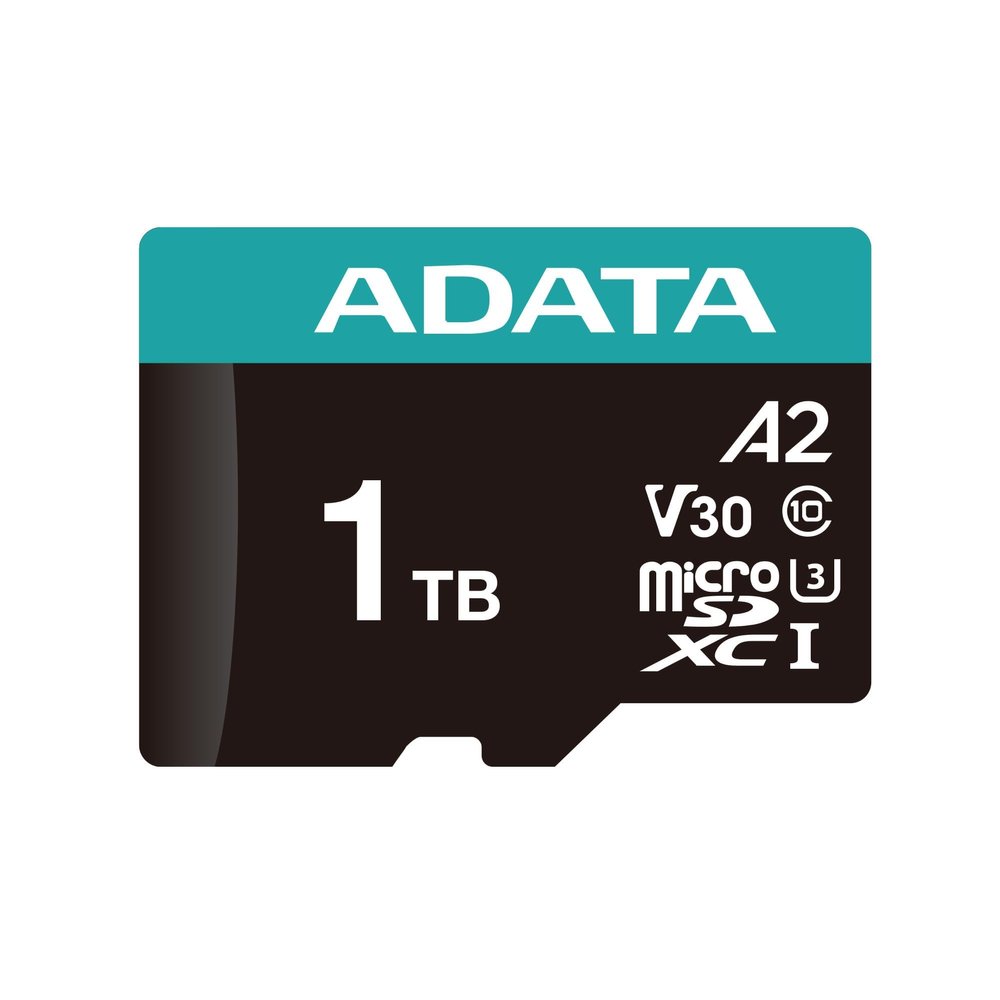 ADATA Premier microSDXC/SDHC UHS-I Class 10 Memory Card - 1TB - High-Speed, Reliable Storage - Smartphones, Tablets & Cameras - Includes SD Adapter - 1 Pack - AUSDX1TUI3V30SA2-RA1