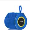 Sharp GX-BT190 Crystal Clear Series Portable Bluetooth Speaker | Waterproof IP67 Floats on Water | 15 Hour Playtime | 6 Mood Light Modes | True Wireless Pairing | Hands-Free Calling | Lanyard | Blue view 3