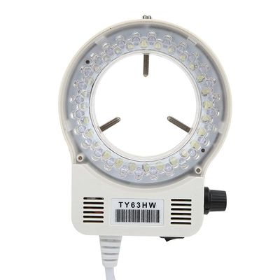 flexman AC 110~240V 5W LED Ring Light, 95mm Selfie Ring Light, 360 Uniform Illumination Adjustable Ring Lamp for Stereo Microscopes Cameras