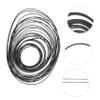 HOMSFOU 4packs Retro Case Cassette Recorder Belts Tape Machine Bands Cassette Tape Band Replacement view 3