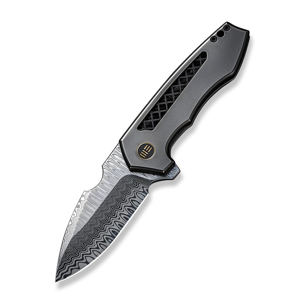 WE Michael Burch WE23019-DS1 Polished Gray Titanium Handle
