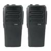 2Pack Black CP200D Housing Case Front Cover with Speaker Compatible with Radio CP200D view 1