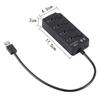 OSALADI 3pcs USB Hub Ports USB Hub Laptop Connector Overvoltage Overcurrent Leakage Protection view 2