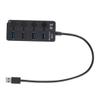OSALADI 3pcs USB Hub Ports USB Hub Laptop Connector Overvoltage Overcurrent Leakage Protection view 4