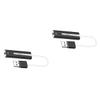 OSALADI 2pcs USB Sound Card Track for Computer Mic Earphone Support Play Volume Long- view 1