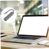 OSALADI 3pcs Type-c USB Hub Adapter Portable Data Hub USB Ports Transmission Speed and Indicator Light for and Other Devices view 2