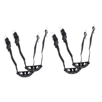 Kisangel 4pcs Adjustable Helmet Straps Hard Hat Chin Straps for Construction Workers Lightweight and Durable Design Easy Installation Reliable Headwear Safety