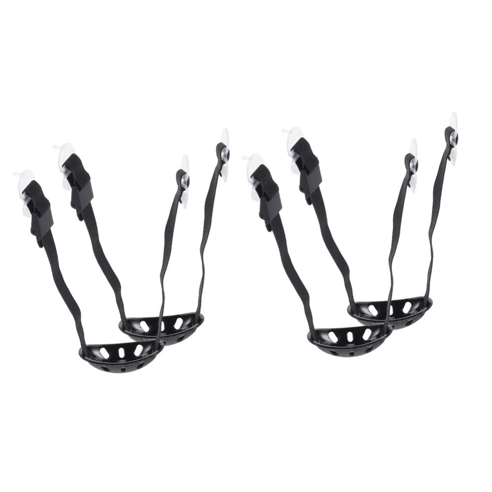 Kisangel 4pcs Adjustable Helmet Straps Hard Hat Chin Straps for Construction Workers Lightweight and Durable Design Easy Installation Reliable Headwear Safety