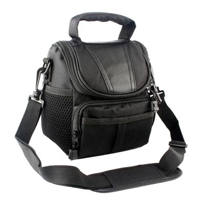 Gadpiparty 1pc Camera Bag Backpacks for Traveling Carry on Camera Carrying Bag Camera Pouch Black Messenger Bag Camera Storage Pouch Canvas Rucksack Nylon Diagonal Span D40 Storage Bag
