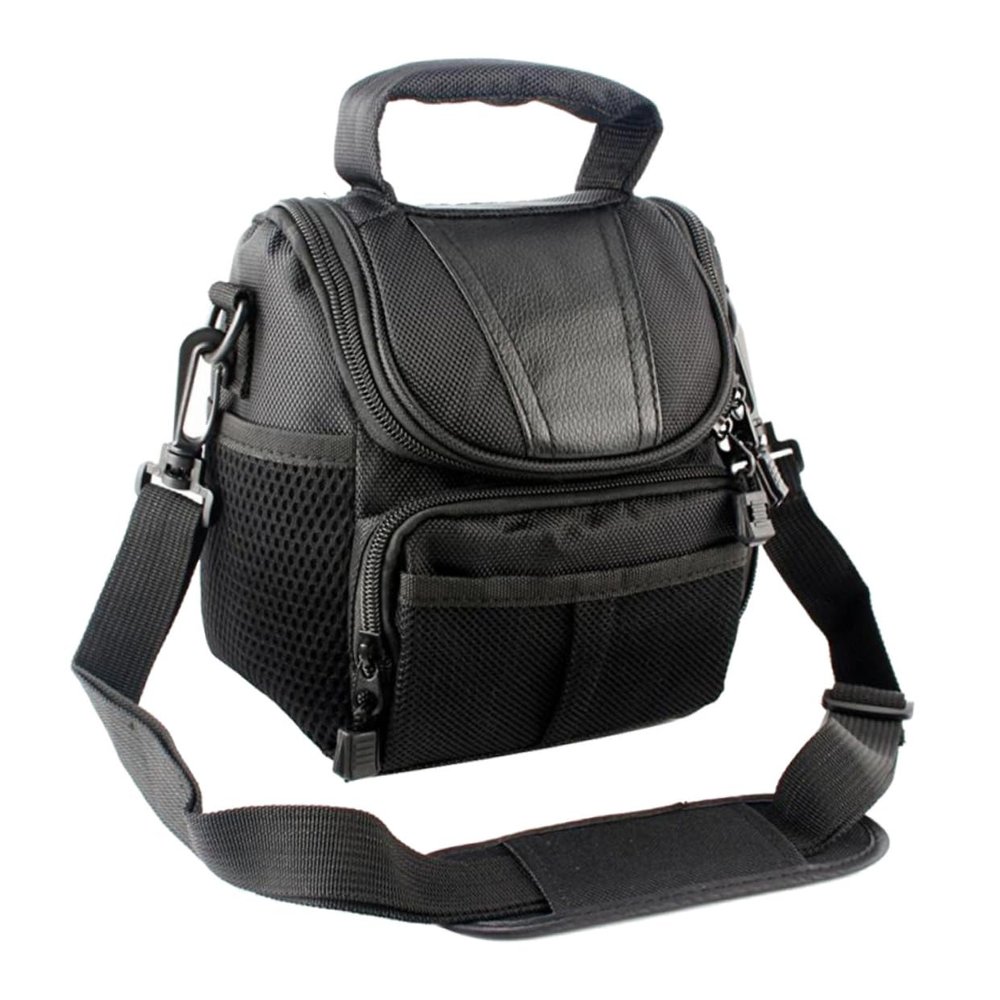 Gadpiparty 1pc Camera Bag Backpacks for Traveling Carry on Camera Carrying Bag Camera Pouch Black Messenger Bag Camera Storage Pouch Canvas Rucksack Nylon Diagonal Span D40 Storage Bag