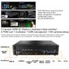 AVMATRIX Shark Multi Camera Video Mixer Switcher for Live Streaming, 4CH HDMI Inputs, 6CH Audio Mixer Swither, 10.1 inch FHD Screen, USB/SD-Card Record, LAN & USB Output Live Streaming H4Plus view 2