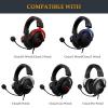 Cloud 2 Hinge Buckles as Same as The OEM Cloud II Slider Clamps Good Fit Hinge Side Covers Parts Replacement for HyperX Cloud 2 Wired/Cloud Wired/CloudX/Cloud Pro/Cloud CoreWired Gaming Headsets view 2