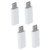 OSALADI 4pcs Charging Type c Cable Adapter White Type-Converter Micro USB to for Devices view 1