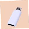 OSALADI 4pcs Charging Type c Cable Adapter White Type-Converter Micro USB to for Devices view 2