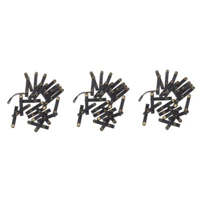 jojofuny 72pcs Charging Cord Organizer Data Cable Snap for Nightstand Leather Cable Holders Headphone Cord Storage Tidy Desktop
