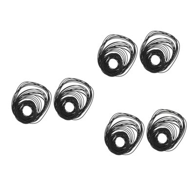 HOMSFOU 6packs Cassette Maintenance Belt for Recorder Square Tape Belt Replacement