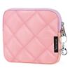Aatacas Puffy Quilted Travel Cable Electronic Organizer for Accessories Laptop MacBook Power Adapter, Wireless Mouse, for iPhone Charger, Cellphone, Power Bank view 1