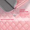Aatacas Puffy Quilted Travel Cable Electronic Organizer for Accessories Laptop MacBook Power Adapter, Wireless Mouse, for iPhone Charger, Cellphone, Power Bank view 3
