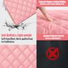 Aatacas Puffy Quilted Travel Cable Electronic Organizer for Accessories Laptop MacBook Power Adapter, Wireless Mouse, for iPhone Charger, Cellphone, Power Bank view 4