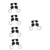 jojofuny 5sets Rubber Objective Lens Caps for Binoculars Lightweight for Eyepiece Objective Lenses for Bird Watching Hunting and Outdoor Activities view 1