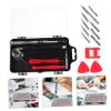 Yardenfun Multi-function Mobile Phone Repair Tool Set Precision Screwdriver Kit for Disassembly and Maintenance of Smartphones and Electronics Crv Bits Black view 2