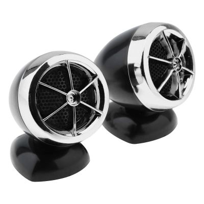 DriSentri Tweeters for Car Audio, 2pcs Car Speakers 1200W Universal Tweeters Mini Horn Music Dome Loudspeaker Audio Speaker for Car Audio System, Silver