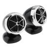 DriSentri Tweeters for Car Audio, 2pcs Car Speakers 1200W Universal Tweeters Mini Horn Music Dome Loudspeaker Audio Speaker for Car Audio System, Silver view 1