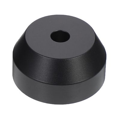 jojofuny 2pcs Vinyl Record Adapter Aluminum Single Adaptor Record Turntable Accessory
