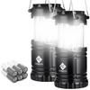 Etekcity Lantern Camping Essentials Lights, Led Lantern for Power Outages & EVEREADY LED Flashlights (4-Pack), Bright Flashlights for Emergencies and Camping Gear view 2