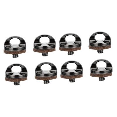 Gadpiparty 8pieces Neck Strap Screw Holder for Camera Quick Release Screw Gasket for Camera Strap