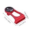 Road Vehicles Odometer Holder - Bike Mount Bicycle Light Odometer Adapter - Aluminium Alloy Extension Mount (Comes with Base and Light Clip) view 2
