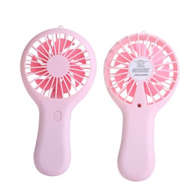 Gadpiparty Rechargeable Fan Portable Mini Usb Fan USB Fan Light Handheld Fan for Home Office School Pink