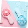 Gadpiparty Rechargeable Fan Portable Mini Usb Fan USB Fan Light Handheld Fan for Home Office School Pink view 2