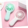 Gadpiparty Rechargeable Fan Portable Mini Usb Fan USB Fan Light Handheld Fan for Home Office School Pink view 3