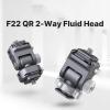 F22 Quick Release Holder 2543 with Pan Tilt Fluid Head Adjustable Mount Camera Clamp for DSLR Camera Field Monitor view 4