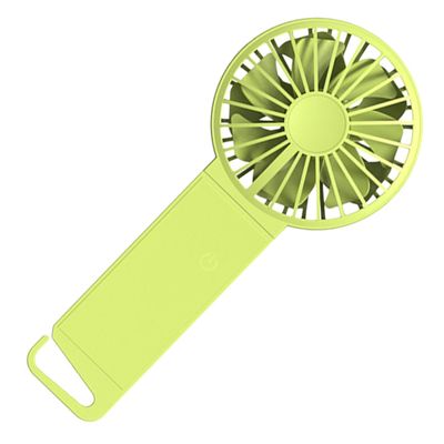 Gadpiparty Handheld Folding Fan Mini Oscillating Fan for Home Office School Abs Metal Material Silent Design 85x35x193mm