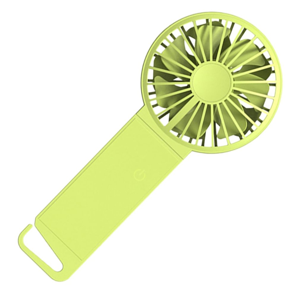 Gadpiparty Handheld Folding Fan Mini Oscillating Fan for Home Office School Abs Metal Material Silent Design 85x35x193mm