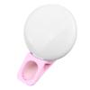Mini Laptop Portable Light Phone Ring Light Clip on Lens Circle Color Makeup Selfie Camera Mobile Phone Clip on Cell Fill Pink view 1