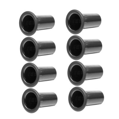 HOMSFOU 16pcs Abs Bass Port Tube for Speaker Cabinet Easy to Install Woofer Box Outlet Low Frequency Output Standard Mount for Convenient Setup