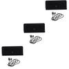 HOMSFOU 3pcs Charger Dock for Fast Charging Station Stand USB Type Stable Console Holder for Home and Travel Use view 1