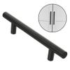Amosfun Single Door Knob Black Cabinet Pulls Bedroom Drawer Knobs for Furniture view 2